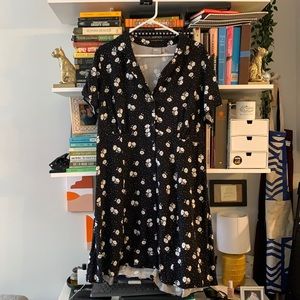 ASOS Curve Button Down Floral Dress